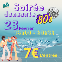 Soirée année 80 à la piscine 
