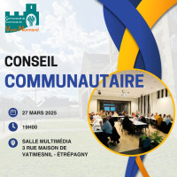 Conseil communautaire du 27 mars 2025