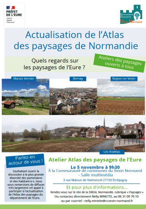 Actualisation de l'Atlas des paysages de Normandie