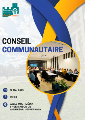 Conseil communautaire du 22 mai 2025