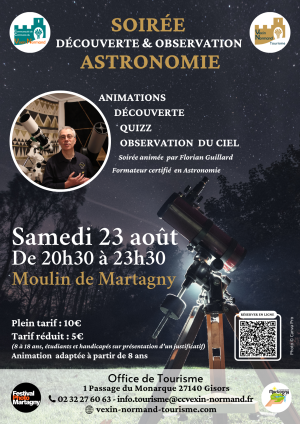 Soirée astronomie : Découverte & observation