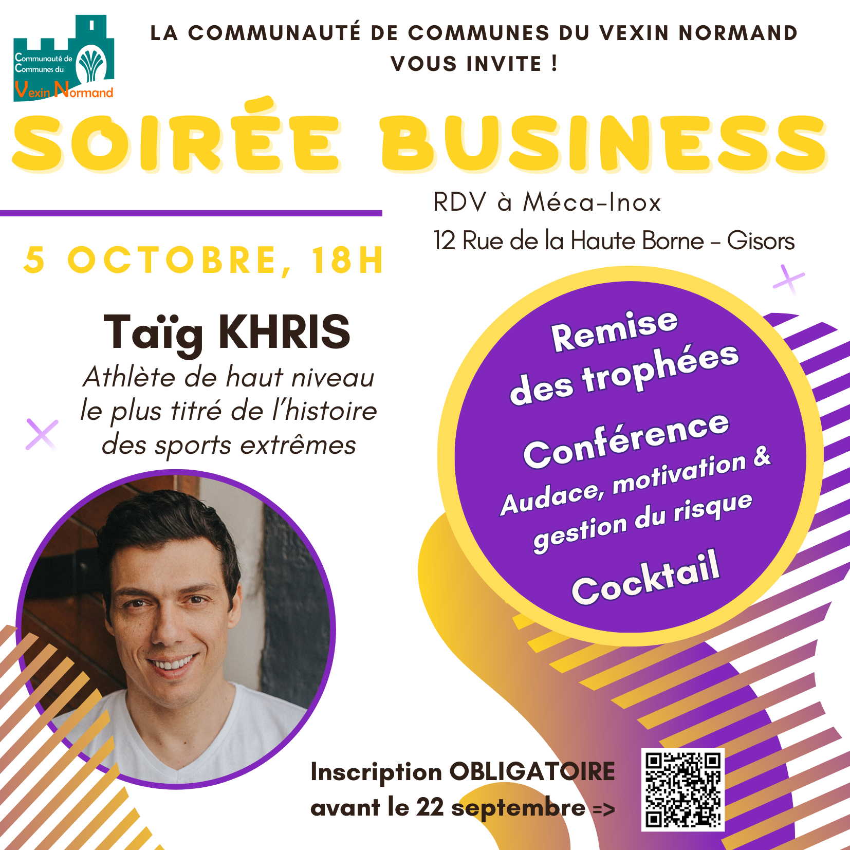 Invitation Soirée business 23082023