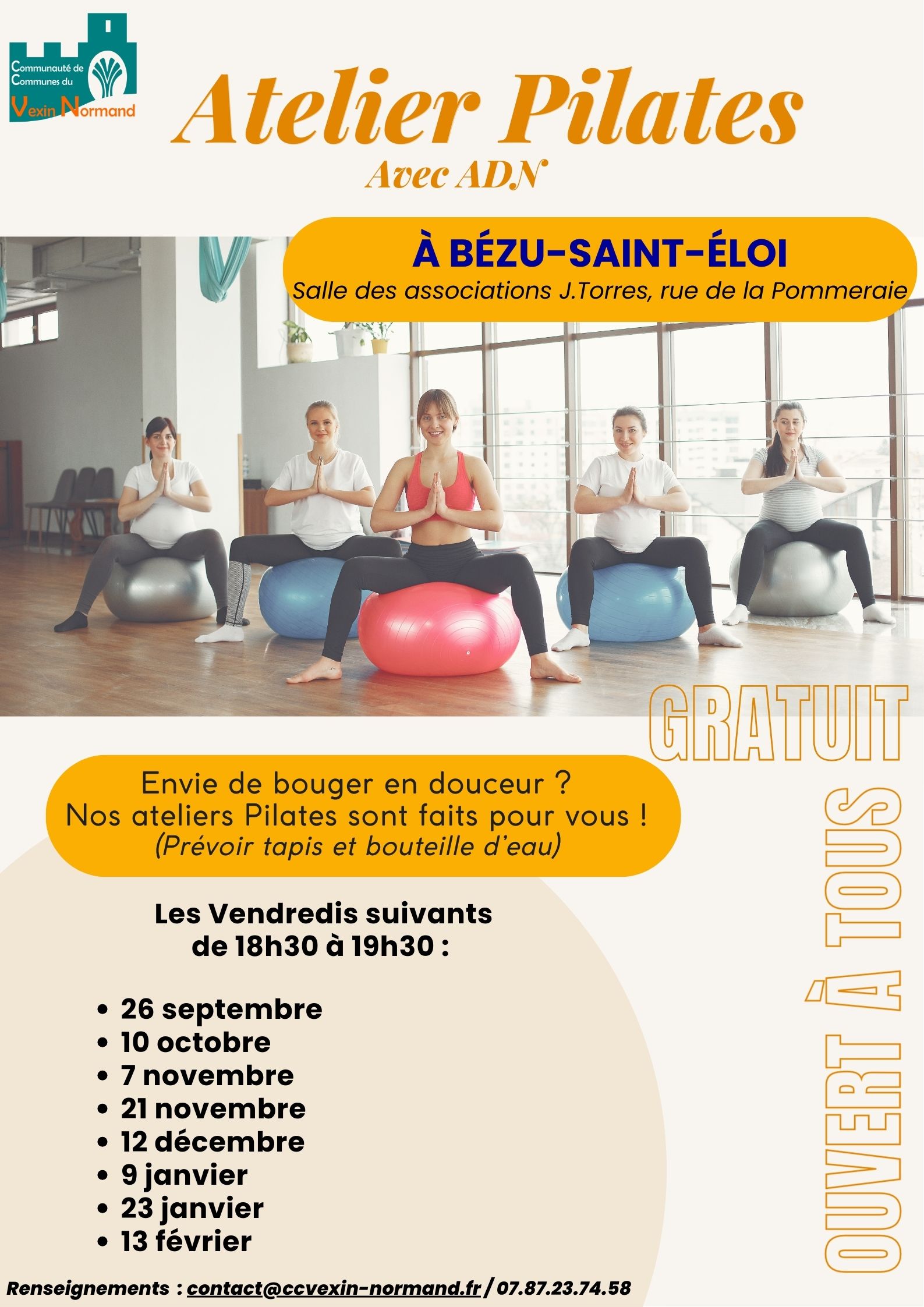 Pilates Bézu Saint Éloi