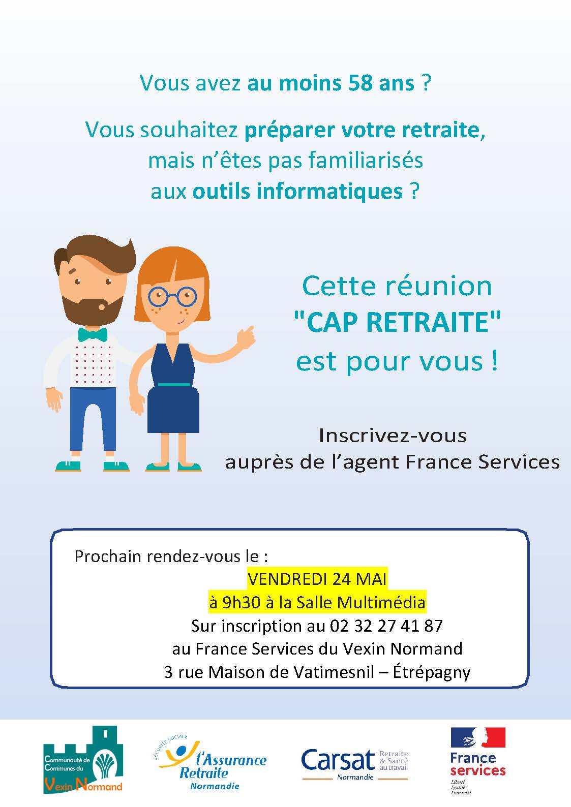 Affiche CAP RETRAITE EFS du 24.05.2024