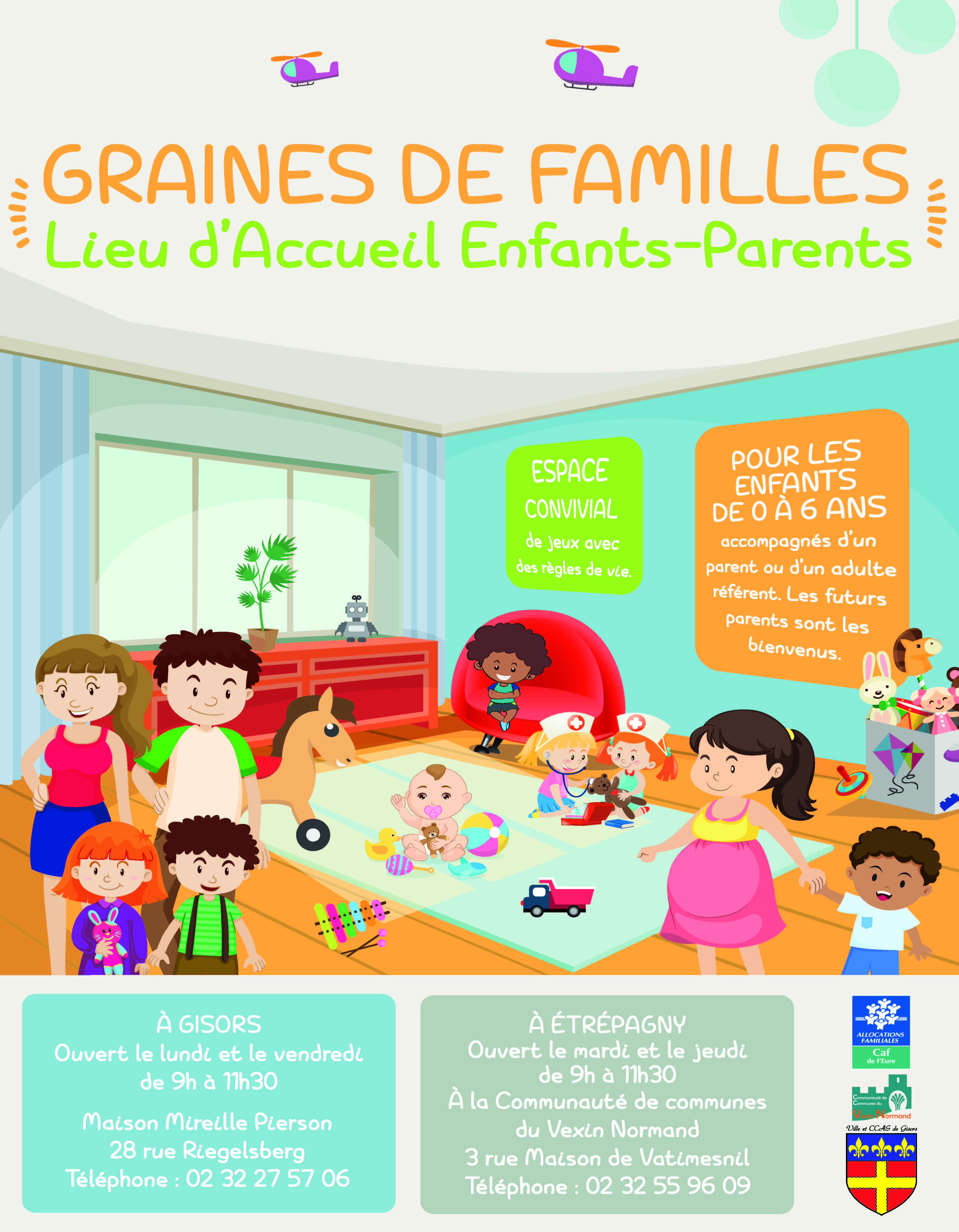 Affiche LAEP changement adresse postale