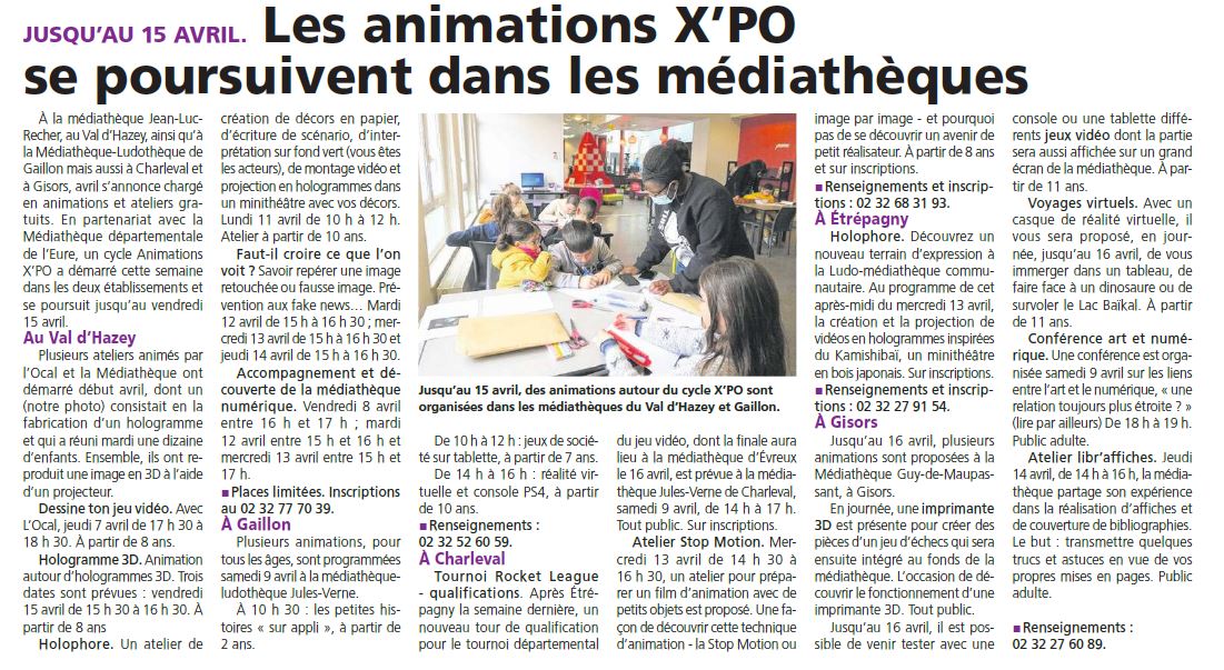 Animations XPO 07042022