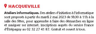 Ateliers numériques Hacqueville 04052023