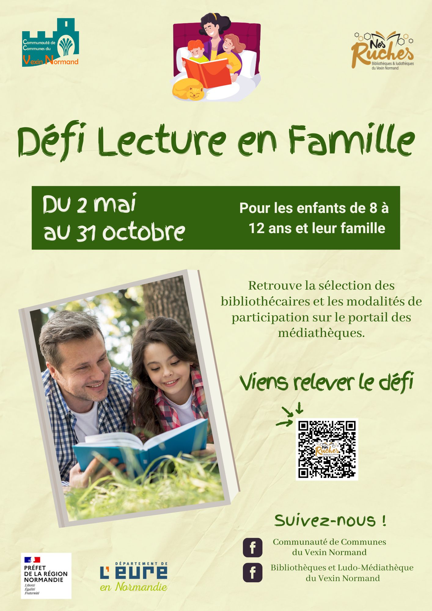 Défis lecture en famille