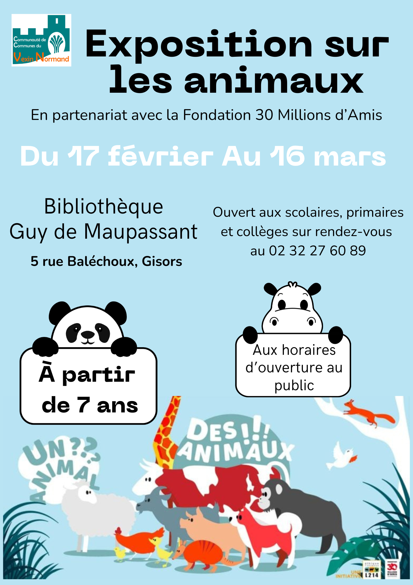 Exposition sur les animaux