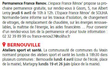 France Renov et Sport Santé 30032023