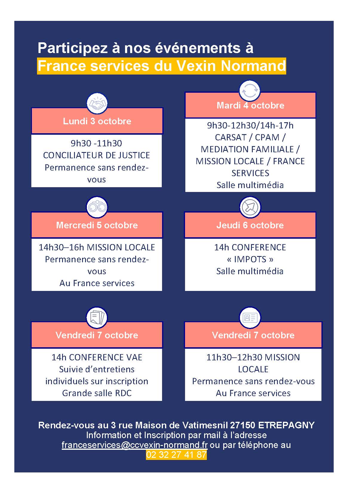 France services Flyer JPO 2022 A5 P.ouvertes Page 2
