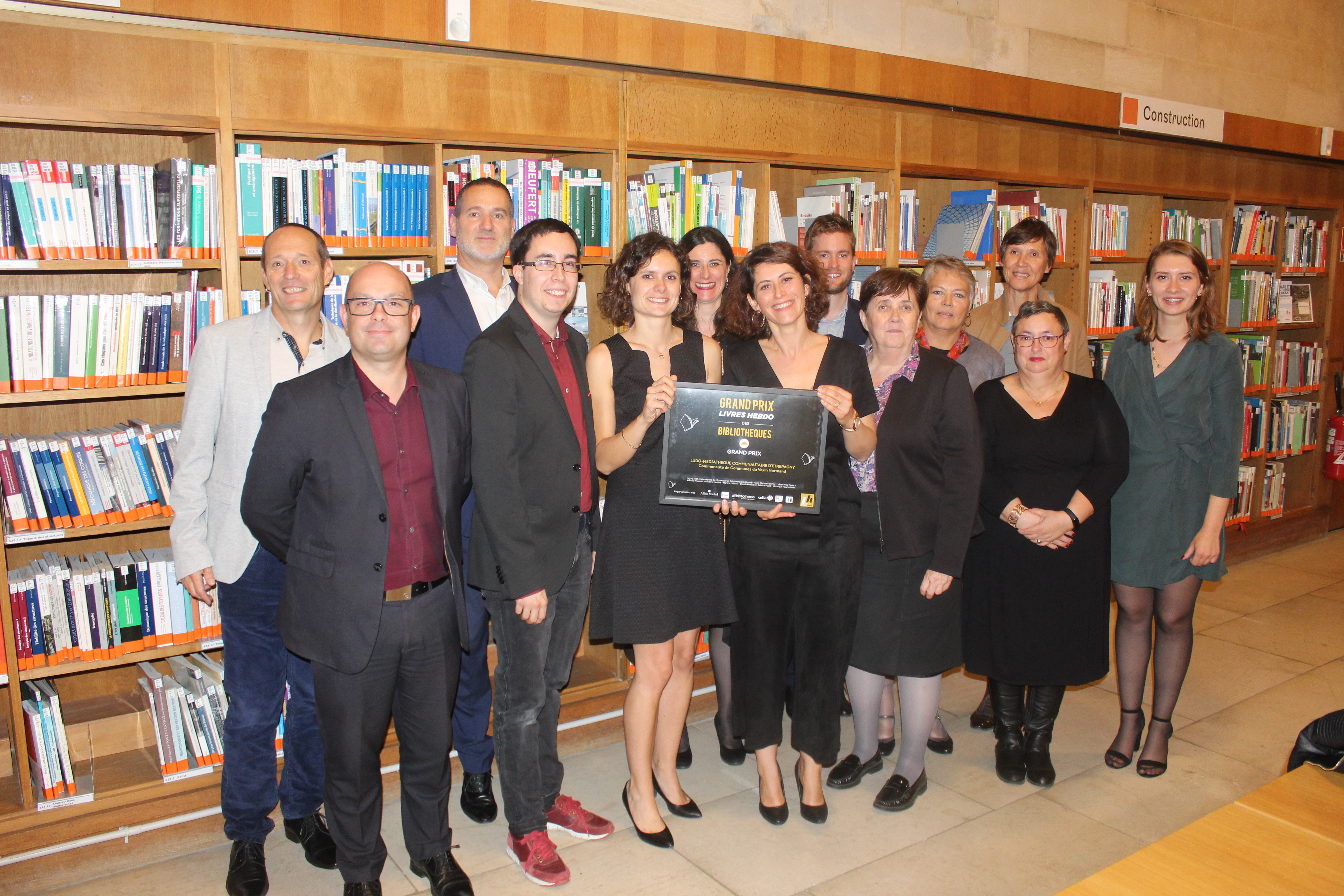 La Ludo-Médiathèque communautaire remporte le 10e Grand Prix Livres Hebdo ! 👏👍🎉