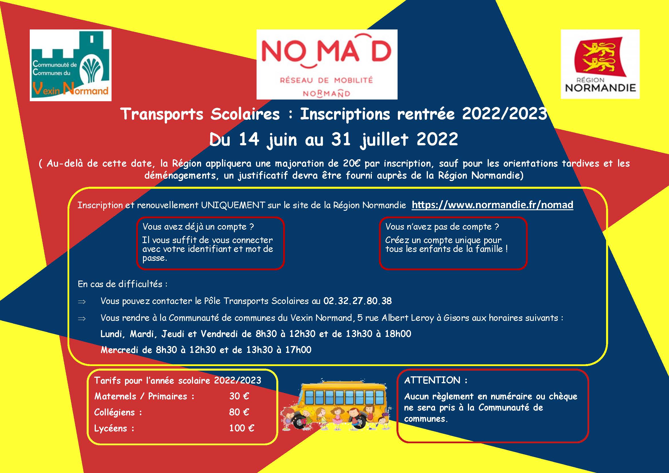 Inscription 2022 2023
