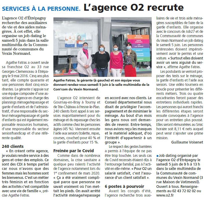 O2 recrute locaux Com com