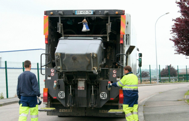 camion ordures ménagères